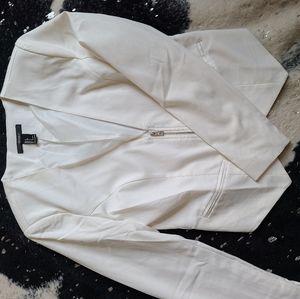 Forever 21 White Blazer